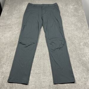 Rhone Commuter Pants Mens Size 33x34 Gray Performance Stretch Chino Golf Tech